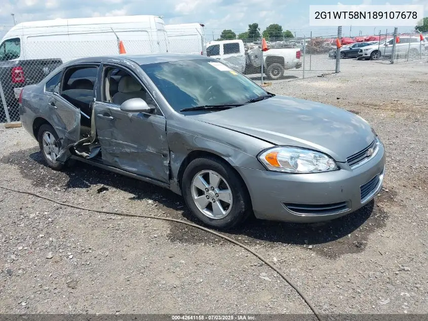 2008 Chevrolet Impala Lt VIN: 2G1WT58N189107678 Lot: 42641158