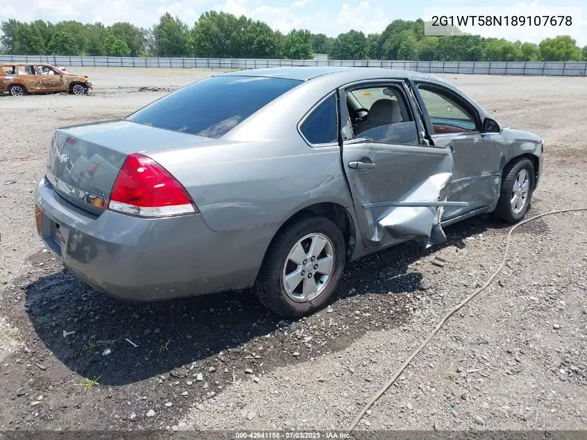 2008 Chevrolet Impala Lt VIN: 2G1WT58N189107678 Lot: 42641158