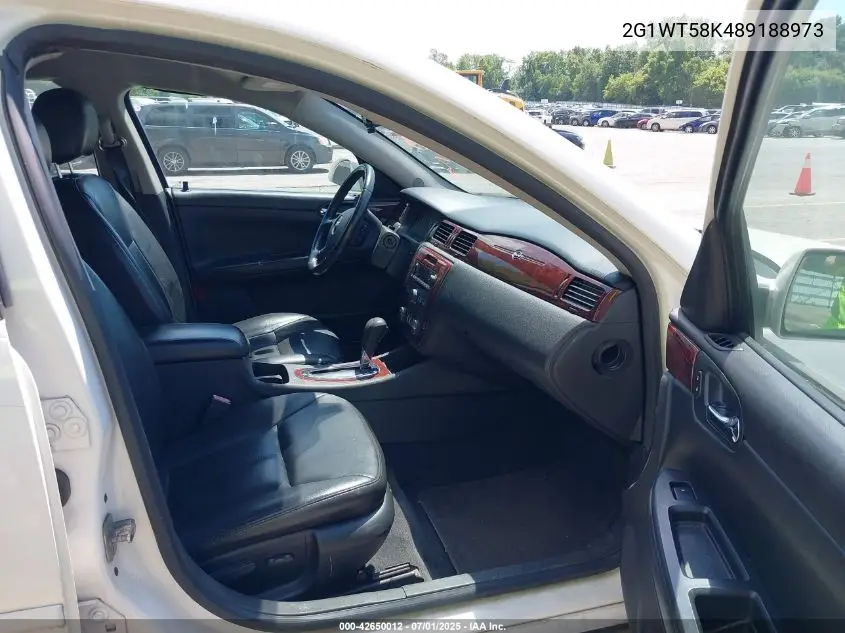 2008 Chevrolet Impala Lt VIN: 2G1WT58K489188973 Lot: 42650012