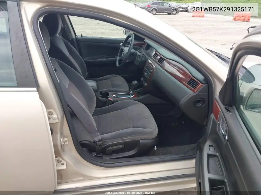 2009 Chevrolet Impala Ls VIN: 2G1WB57K291325171 Lot: 42549924