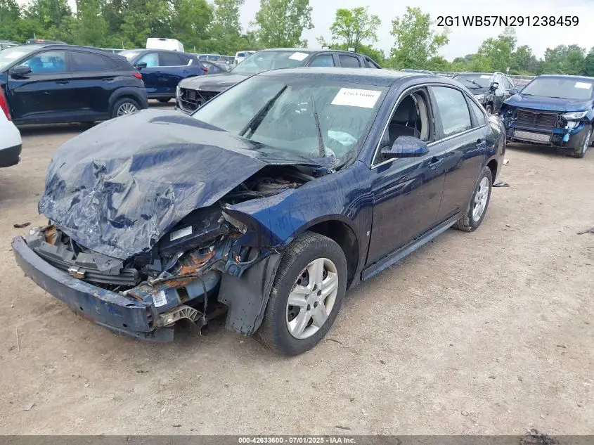 2009 Chevrolet Impala Ls VIN: 2G1WB57N291238459 Lot: 42633600