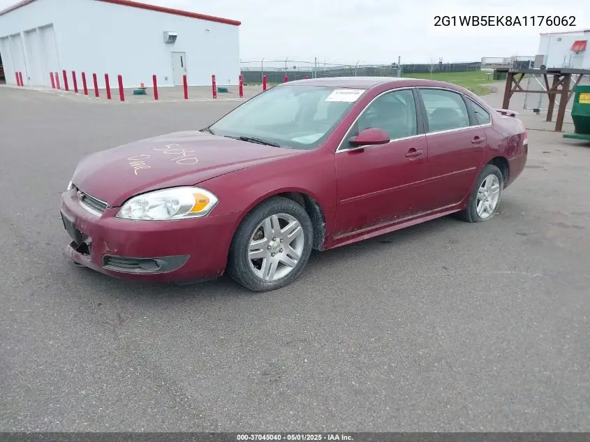 2010 Chevrolet Impala Lt VIN: 2G1WB5EK8A1176062 Lot: 37045040