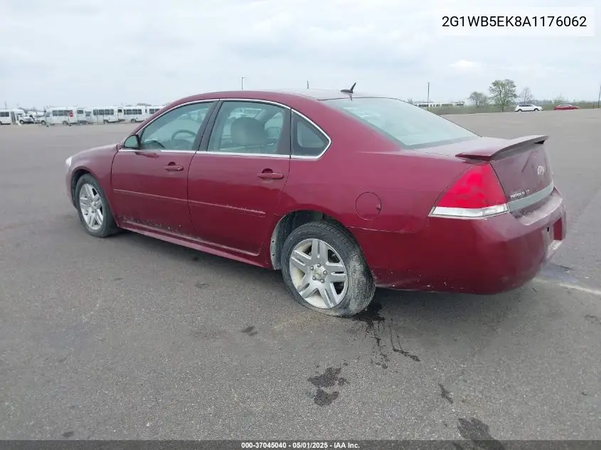 2010 Chevrolet Impala Lt VIN: 2G1WB5EK8A1176062 Lot: 37045040