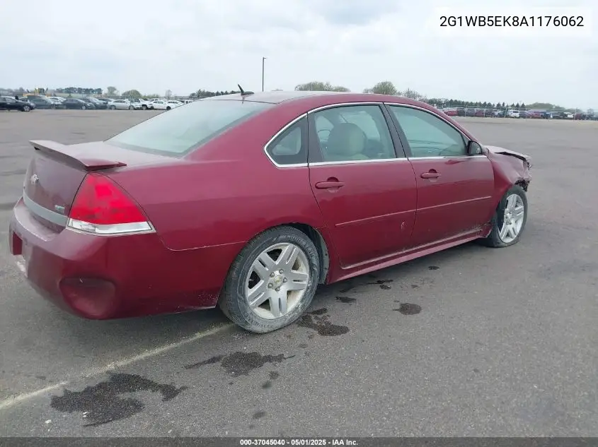 2010 Chevrolet Impala Lt VIN: 2G1WB5EK8A1176062 Lot: 37045040