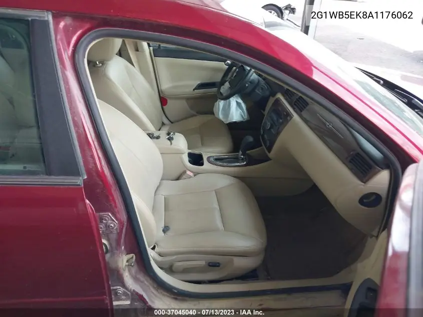 2010 Chevrolet Impala Lt VIN: 2G1WB5EK8A1176062 Lot: 37045040