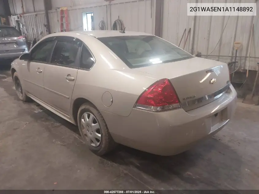 2010 Chevrolet Impala Ls VIN: 2G1WA5EN1A1148892 Lot: 42577288