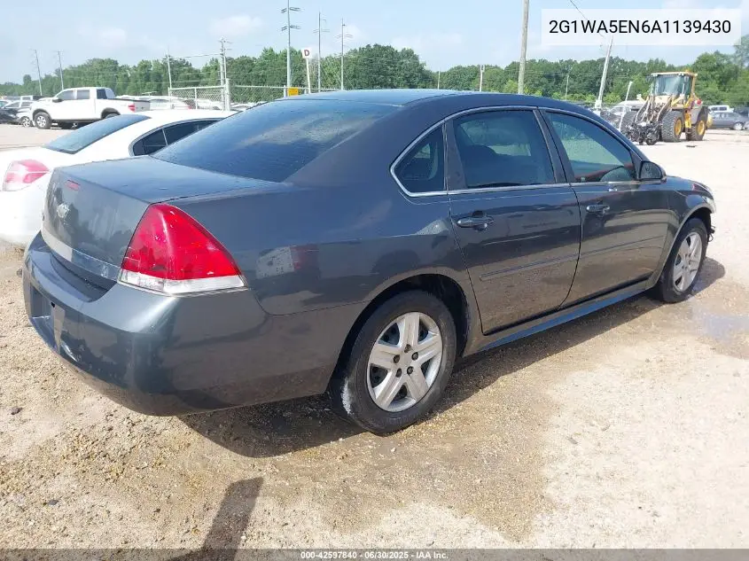 2010 Chevrolet Impala Ls VIN: 2G1WA5EN6A1139430 Lot: 42597840