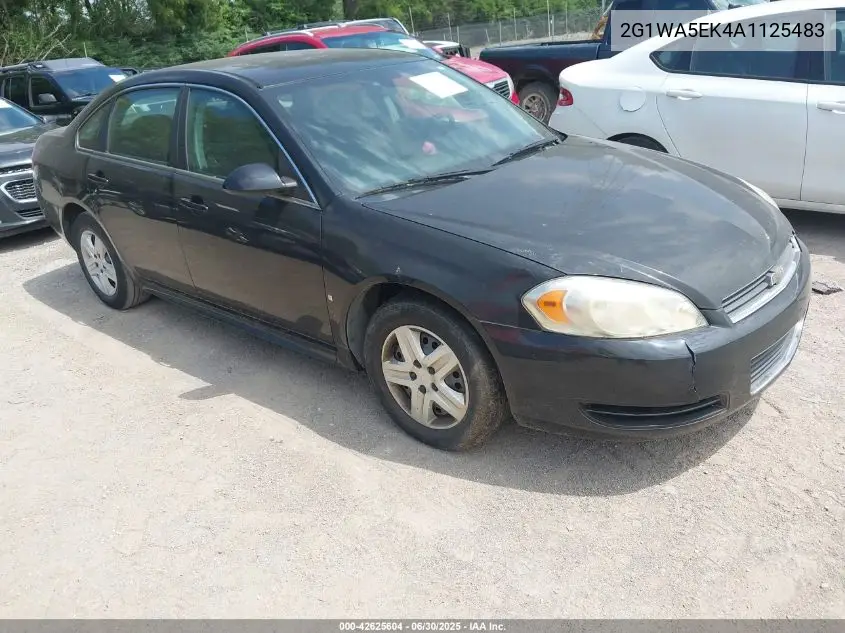 2010 Chevrolet Impala Ls VIN: 2G1WA5EK4A1125483 Lot: 42625604