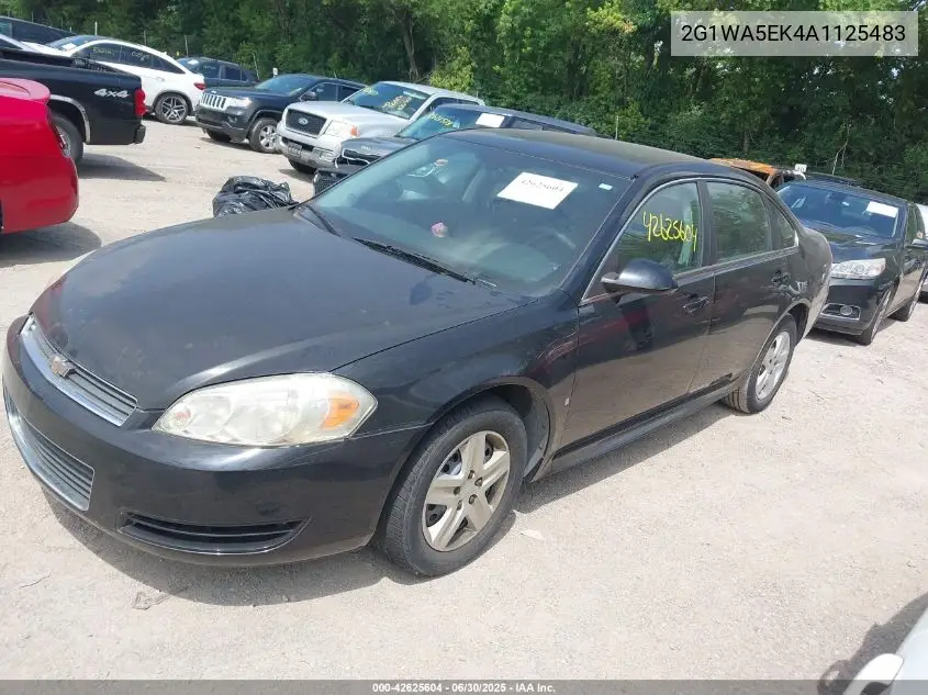2010 Chevrolet Impala Ls VIN: 2G1WA5EK4A1125483 Lot: 42625604