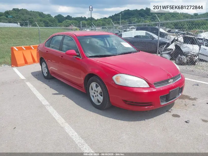 2011 Chevrolet Impala Ls VIN: 2G1WF5EK6B1272844 Lot: 42615659