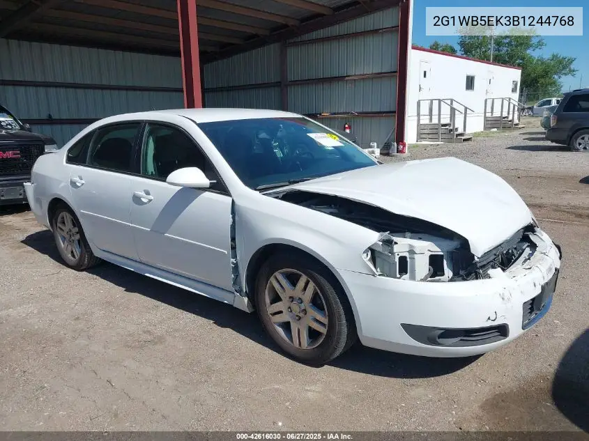 2011 Chevrolet Impala Lt VIN: 2G1WB5EK3B1244768 Lot: 42616030