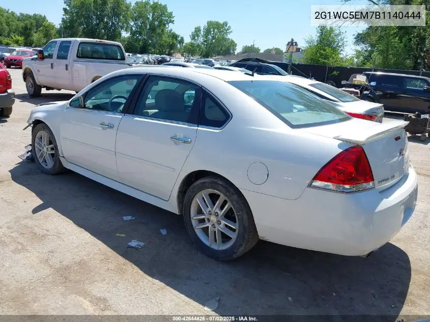 2011 Chevrolet Impala Ltz VIN: 2G1WC5EM7B1140444 Lot: 42644426