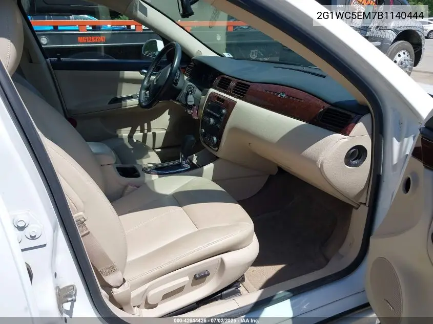 2011 Chevrolet Impala Ltz VIN: 2G1WC5EM7B1140444 Lot: 42644426