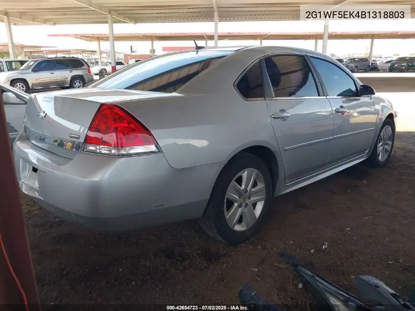 2011 Chevrolet Impala Ls VIN: 2G1WF5EK4B1318803 Lot: 42654723