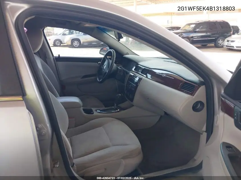 2011 Chevrolet Impala Ls VIN: 2G1WF5EK4B1318803 Lot: 42654723