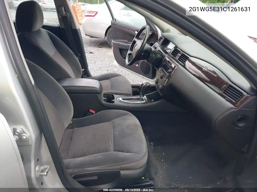 2012 Chevrolet Impala Lt VIN: 2G1WG5E31C1261631 Lot: 42258896