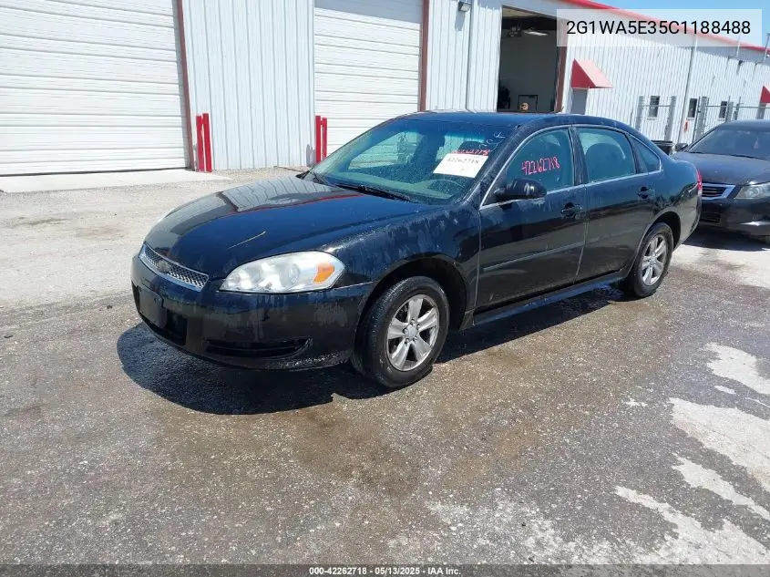 2012 Chevrolet Impala Ls VIN: 2G1WA5E35C1188488 Lot: 42262718