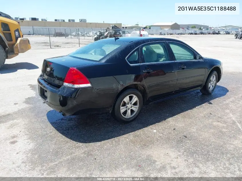 2012 Chevrolet Impala Ls VIN: 2G1WA5E35C1188488 Lot: 42262718