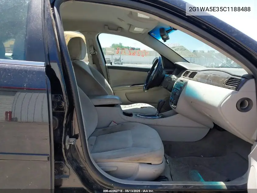 2012 Chevrolet Impala Ls VIN: 2G1WA5E35C1188488 Lot: 42262718