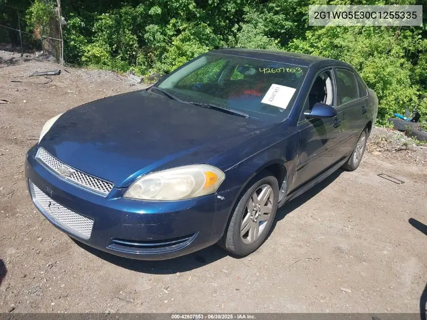 2012 Chevrolet Impala Lt VIN: 2G1WG5E30C1255335 Lot: 42607853