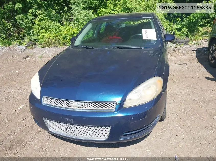 2012 Chevrolet Impala Lt VIN: 2G1WG5E30C1255335 Lot: 42607853