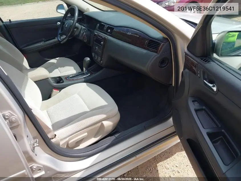 2012 Chevrolet Impala Ls VIN: 2G1WF5E36C1219541 Lot: 42613170