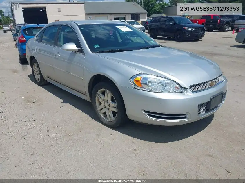 2012 Chevrolet Impala Lt VIN: 2G1WG5E35C1293353 Lot: 42613745