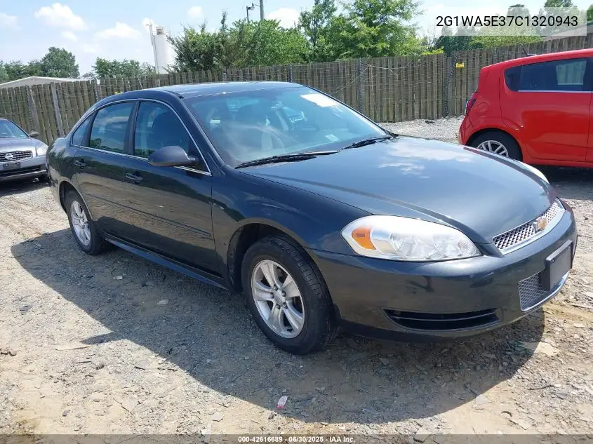 2012 Chevrolet Impala Ls VIN: 2G1WA5E37C1320943 Lot: 42616689