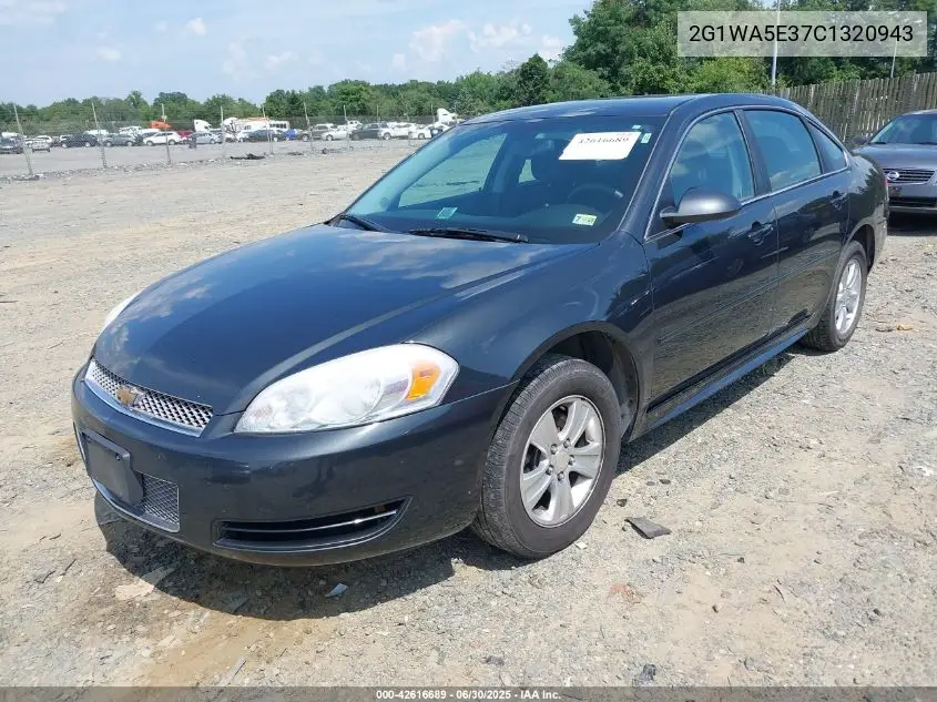 2012 Chevrolet Impala Ls VIN: 2G1WA5E37C1320943 Lot: 42616689