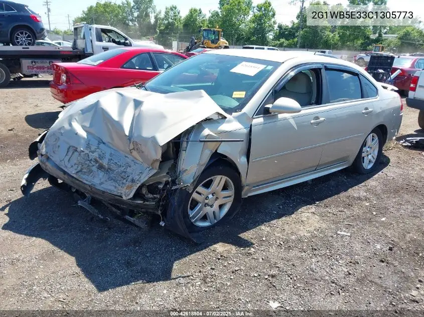 2012 Chevrolet Impala Lt VIN: 2G1WB5E33C1305773 Lot: 42618504