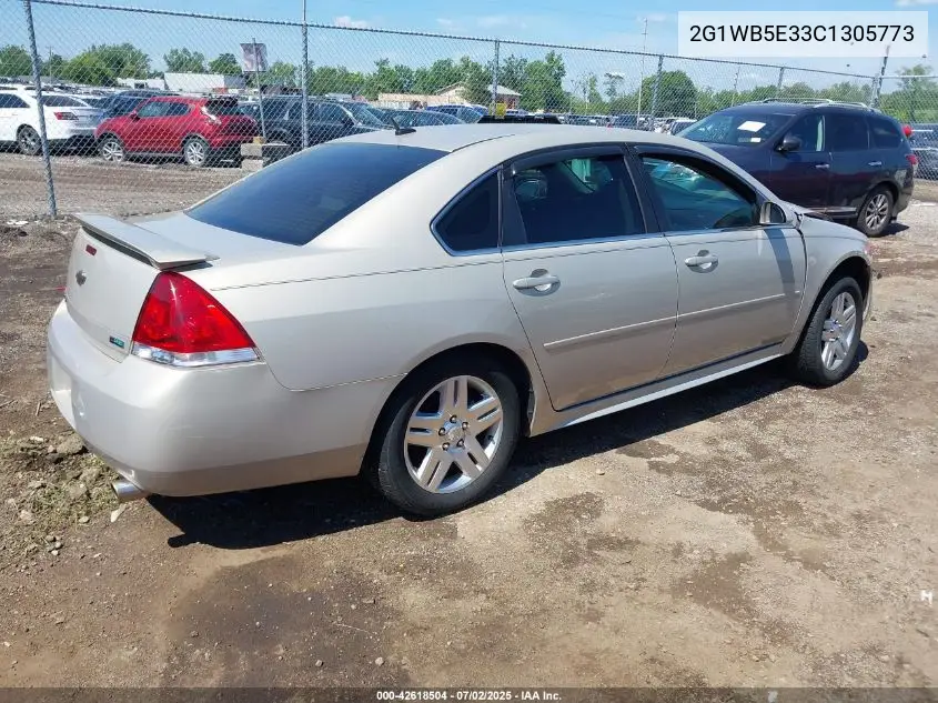2012 Chevrolet Impala Lt VIN: 2G1WB5E33C1305773 Lot: 42618504