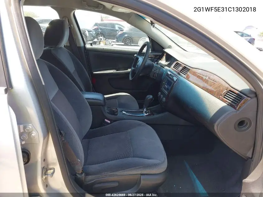 2012 Chevrolet Impala Ls VIN: 2G1WF5E31C1302018 Lot: 42625669