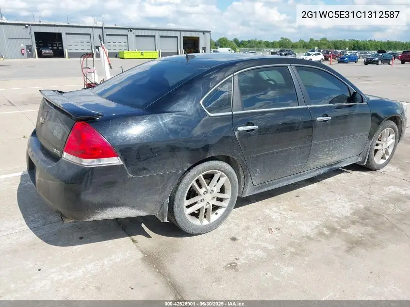2012 Chevrolet Impala Ltz VIN: 2G1WC5E31C1312587 Lot: 42626901