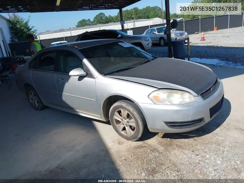 2012 Chevrolet Impala Ls VIN: 2G1WF5E35C1267838 Lot: 42633208