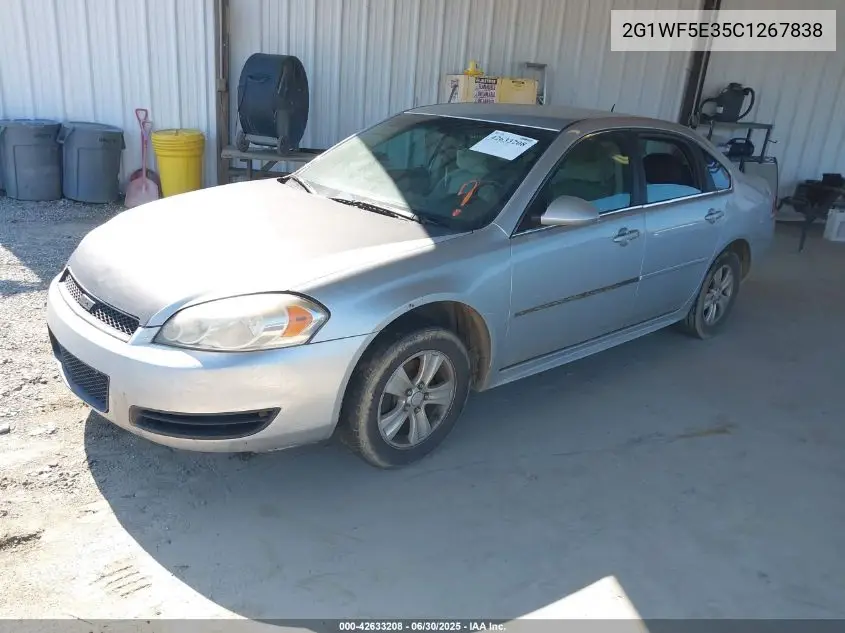 2012 Chevrolet Impala Ls VIN: 2G1WF5E35C1267838 Lot: 42633208