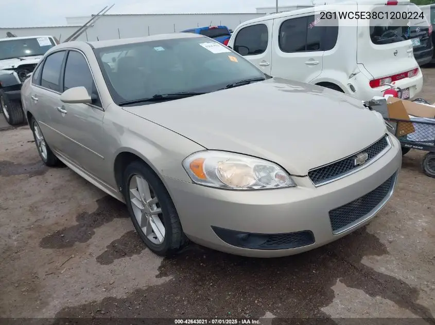 2012 Chevrolet Impala Ltz VIN: 2G1WC5E38C1200224 Lot: 42643021