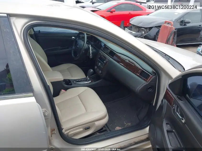 2012 Chevrolet Impala Ltz VIN: 2G1WC5E38C1200224 Lot: 42643021