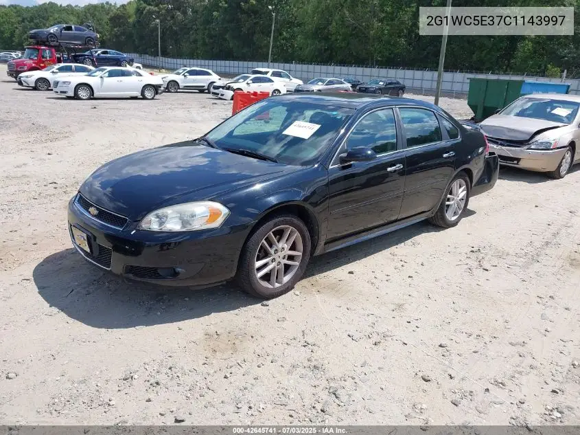 2012 Chevrolet Impala Ltz VIN: 2G1WC5E37C1143997 Lot: 42645741