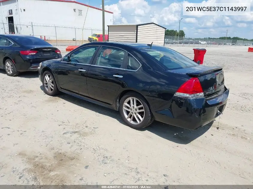 2012 Chevrolet Impala Ltz VIN: 2G1WC5E37C1143997 Lot: 42645741