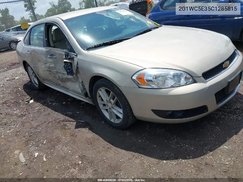 2012 Chevrolet Impala Ltz VIN: 2G1WC5E35C1285815 Lot: 42658238