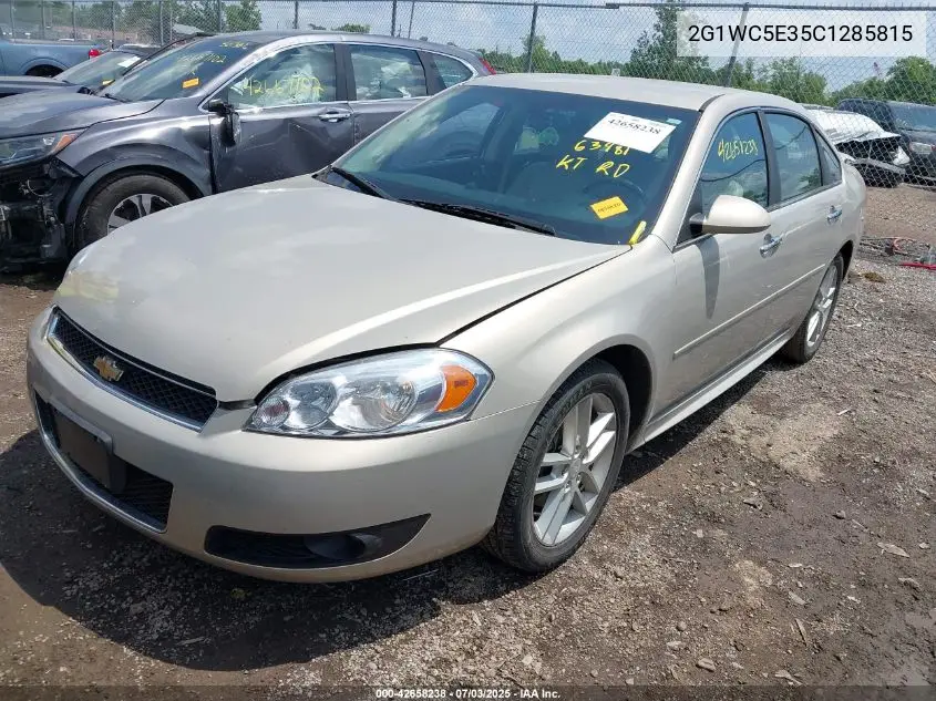 2012 Chevrolet Impala Ltz VIN: 2G1WC5E35C1285815 Lot: 42658238
