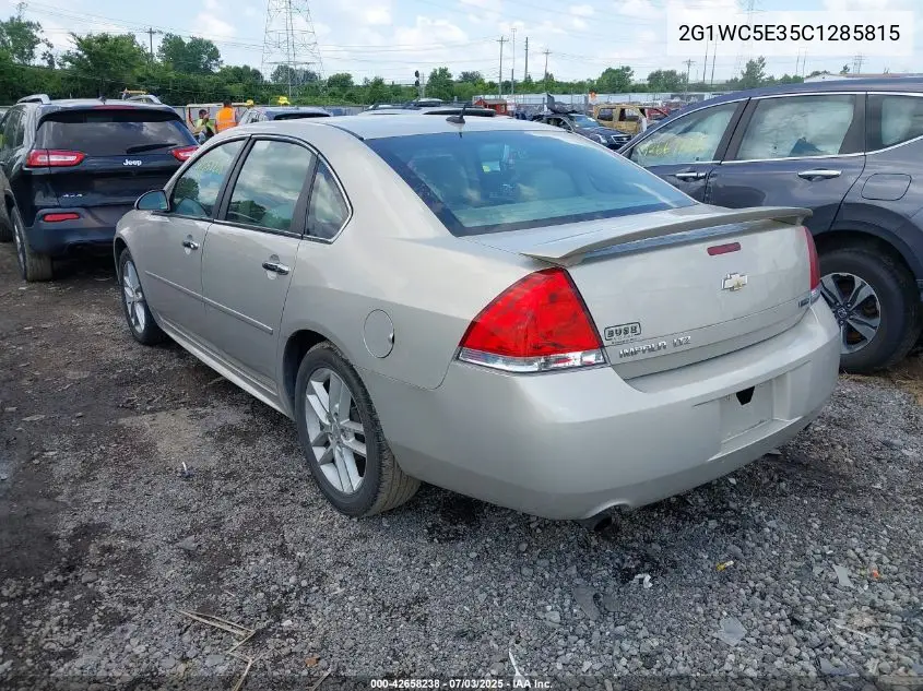 2012 Chevrolet Impala Ltz VIN: 2G1WC5E35C1285815 Lot: 42658238