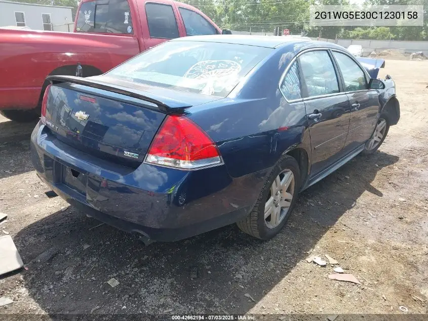 2012 Chevrolet Impala Lt VIN: 2G1WG5E30C1230158 Lot: 42662194