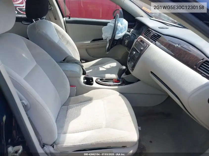 2012 Chevrolet Impala Lt VIN: 2G1WG5E30C1230158 Lot: 42662194