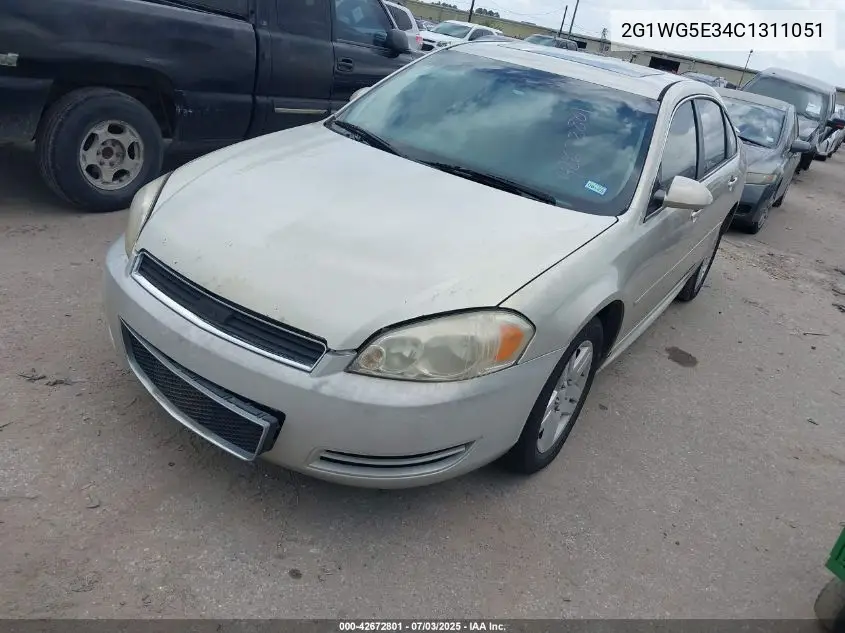 2012 Chevrolet Impala Lt VIN: 2G1WG5E34C1311051 Lot: 42672801