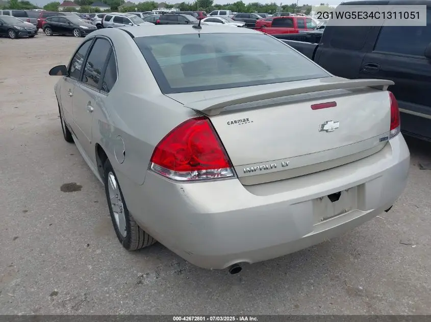 2012 Chevrolet Impala Lt VIN: 2G1WG5E34C1311051 Lot: 42672801