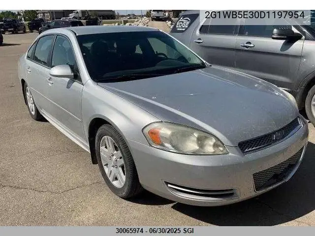 2013 Chevrolet Impala Lt VIN: 2G1WB5E30D1197954 Lot: 30065974