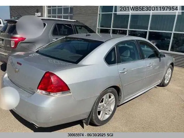 2013 Chevrolet Impala Lt VIN: 2G1WB5E30D1197954 Lot: 30065974