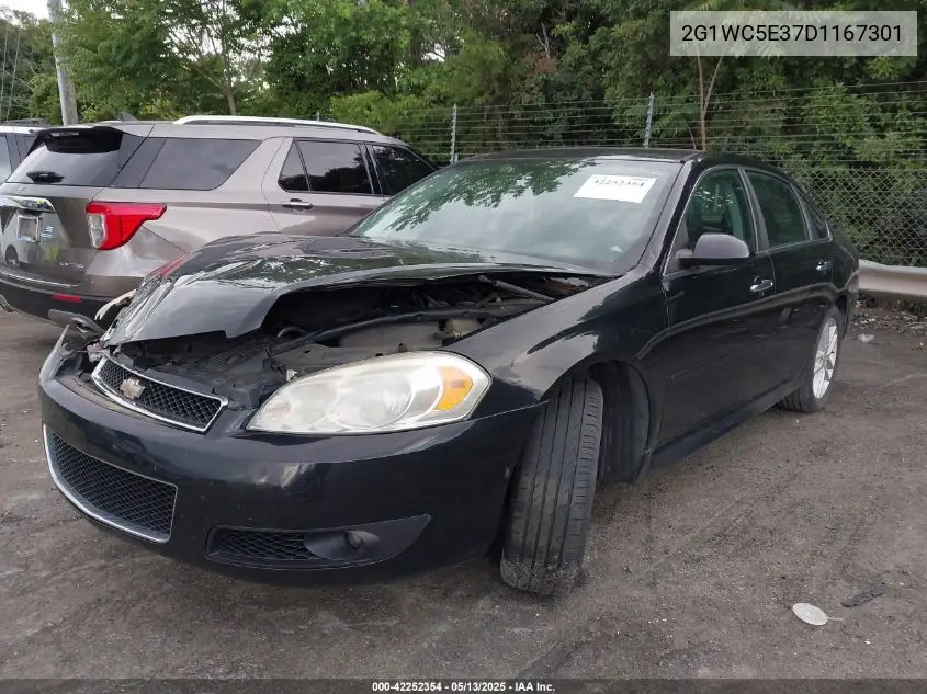 2013 Chevrolet Impala Ltz VIN: 2G1WC5E37D1167301 Lot: 42252354