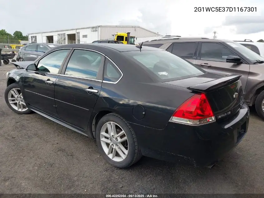 2013 Chevrolet Impala Ltz VIN: 2G1WC5E37D1167301 Lot: 42252354